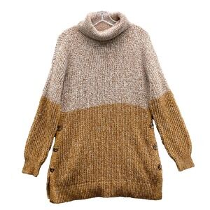 Isabel Maternity Sweater Women's Med Turtle Neck Academia Office Cabin Chic Corp